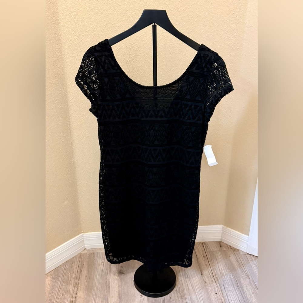 DEB Women’s Black Short Sleeve Party Dress Size XL New With Tags